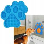 LGJ Group nyalótálca kutyáknak, 18×18cm, szilikon, kék szín (TACKA1)