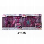 ALLTOYS Hajszett hajszárítóval 3 éves kortól gyerekeknek, fésűvel és kiegészítőkkel