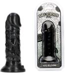 Toyz4Lovers Dildo Realist Parfumat Tom, Aroma Lemn Dulce, PVC, Negru, 15 cm Dildo