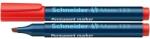 Schneider Permanent marker SCHNEIDER Maxx 133, varf tesit 1+4mm - rosu (S-113302) - officeclass