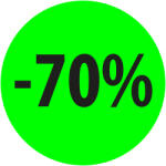 Print&Stick Matrica címkék kedvezmény -70% 20mm