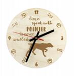  Pointer gravírozott kutyaóra, átmérő 30 cm, kutya neve (5055882400382)