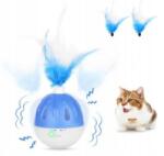 Happy Hachi Vibráló Tollas Labda Interaktív Macska Játék Eledel Adagoló (1610)