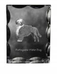 Art-Dog Portugál kutya igazolvány fotó kutya díszes kristály, ajándéktárgy (5055882448896)