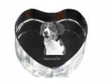 Art-Dog Appenzeller kristály szív, dísz, ajándéktárgy kutya fotóval (5055882445970)