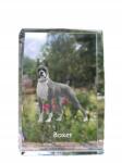 Art-Dog Boxer kép kutya kristály, ajándéktárgy, trófea, köszönetnyilvánítás, szobor (5055882466074)