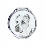  Közép-ázsiai juhászkutya kompakt zsebtükör kutyával (5055882481107)