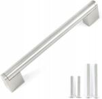  Rozsdamentes acél fióktartók Fulgente szálcsiszolt nikkel 10 db (856945)