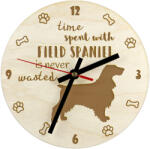 Art-Dog Field spániel gravírozott kutyaóra, átmérő 30 cm, kutya neve (5055882400757)