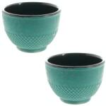 MPLCo Öntöttvas Csészék 2x Öntöttvas Teáscsésze Szett (MPL072067)