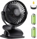  Kis Hordozható Usb Ventilátor Lemoistar Akkumulátorral (6917278527549)