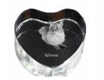 Art-Dog Balinéz macska kristály szív, dísz, ajándék macska fotó (5055882446595)