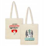  Öko nyomott mintás táska Ajándék Ápolónő Vagyok