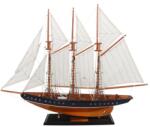 Giftdecor Nava Atlantic din lemn cu vele de panza 72x53 cm