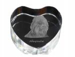 Art-Dog Pinczer majom kristály szív, dísz, ajándéktárgy kutya fotóval (5055882445925)