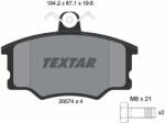 TEXTAR Set placute frana TEXTAR 2057402 (2057402)