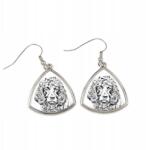 Art-Dog Boykin spániel háromszög alakú lógós fülbevaló kutyával, fényképpel (5055882476059)