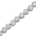 Borealy Bratara Borealy Milgrain Tennis - Simulated Diamonds Intense (BIJ182)