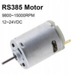  RS385 DC Motor 12V-24V játékmodellekhez hajszárítóhoz elektromos szerszámokhoz (EPC_EES_519)