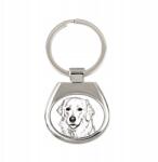 Art-Dog Kuvasz kutya kulcstartó, fényképes kulcstartó, kulcstartó (5055882472747)