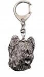 Art-Dog Francia juhászkutya Briard kutya kulcstartó, kulcstartó, medál (5906111201549)