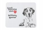 Art-Dog Brittany spániel egérpad kutyával, az Ön fényképével (5055882492431)
