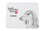 Art-Dog Perzsa agár, Saluki egérpad kutyával, saját fotóval (5055882490871)