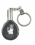 Art-Dog Biewer Yorkshire terrier kristály kulcstartó kutya fotóval, kulcstartó (5055882430990)