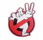  Szuper Thermo Hímzett Kitűző Szellemvadász Szellemek (GOUST)