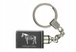Art-Dog Haflinger kristály kulcstartó ló kulcstartó világító fényképpel (5055882429291)