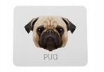 Art-Dog Mopsz, Pug egérpad geometrikus kutyával (5056739222614)