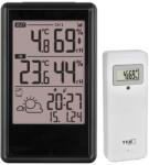 TFA Statie meteo digitala TFA Dostmann ETNA cu senzor extern afisaj clar functie de ceas si alarma negru (35.1173.01)