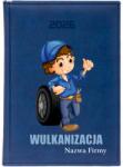 agmART Stílusos Vulkanizációs Naptár A4 2026 Könyves Heti Tervező (KALENDARZ A4 2026)