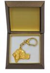 Art-Dog Pointer aranyozott kutya kulcstartó díszdobozban, kulcstartó (5906111205806)