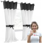 Xzhome Függöny Kész Csipkés Fátyol Ablak Dekoratív 150x250 (PT-KOL 2.5)