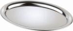 APS Serviertablett Kaffeehaus Tablett oval din inox 265 x 19 cm finisaj lucios (30116) Tava