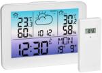 TFA Statie meteo digitala TFA Dostmann Meteo Sky 351175 Alb cu senzor extern si prognoza meteo (35.1175.02)