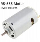  RS555 DC Motor, 12V, 4800RPM, mini légszivattyúhoz, Diy eszközökhöz (EPC_ETM_002)