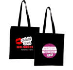  Öko nyomott mintás táska Ajándék Lánybúcsúra