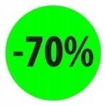 Print&Stick Promóciós kedvezmény címkék -70% 30mm