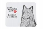 Art-Dog Belga juhászkutya egérpad kutyával, az Ön fényképével (5055882491625)
