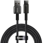 Baseus Cablu Baseus Tungsten Gold USB la USB-C, 100 W, 2 m (negru)