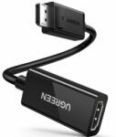 UGREEN ADAPTOR video Ugreen, „MM137 display port DP (T) la HDMI 4K UHD (3840 x 2160) la 60 Hz, 0.25m, negru