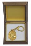 Art-Dog Shar Pei aranyozott kutya kulcstartó díszdobozban, kulcstartó (5906111204946)