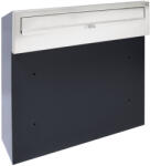  W3 - 3 cutie poștală RAL7016 / inox antracit+oțel inoxidabil (2395K22826)