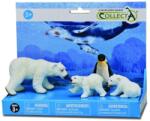 CollectA Set 4 figurine Ursi polari si pinguin (COL84068LPP) Figurina
