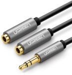 UGREEN Adaptor audio AUX UGREEN , Cablu jack 3.5mm, 20cm (ad/au/UGreen/3.5/ar)