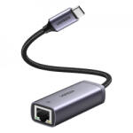 UGREEN Adaptor retea Ugreen USB Type C 1000 Mbps Gigabit Ethernet gri (CM483 40321) (pla/ugr/cm/rj/gr)