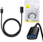 Baseus Cablu prelungitor Baseus USB 3.0 mascul la femela, seria AirJoy, 1m (negru) (pre/bas/ai/1m/ne)