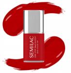Semilac Hibrid Lakk 3az1ben One Step Glossy S530 Scarlet 7ml